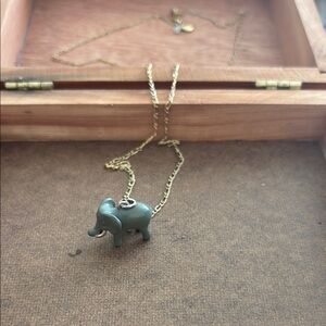Elephant Pendant Necklace